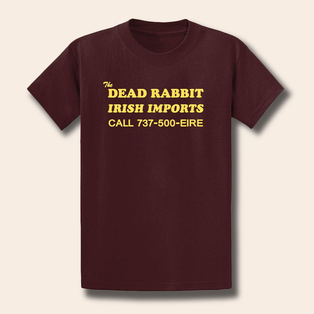 The Dead Rabbit - Irish Imports Welcome to New York T-Shirt - Athletic Maroon Hoodie, Sweatshirt | CiraTrend.com (Image 3)