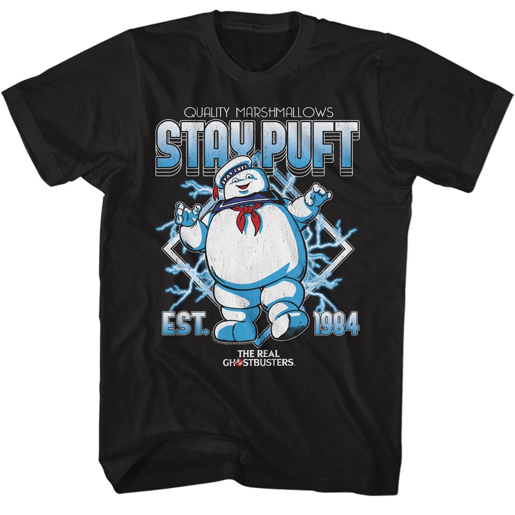 The Real Ghostbusters - RGB Stay Puft Electricity T-Shirt Hoodie, Sweatshirt | CiraTrend.com