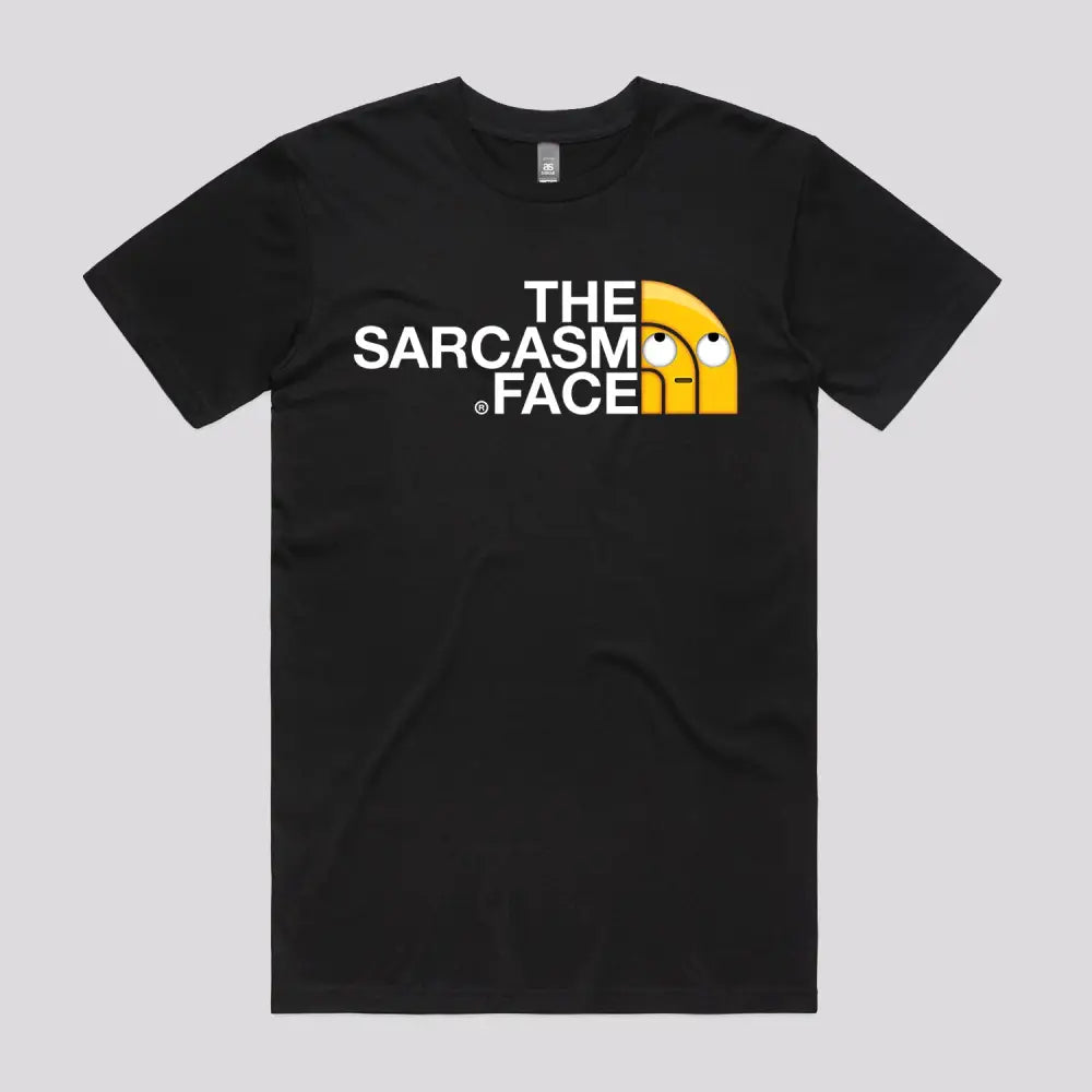 The Sarcasm Face T-Shirt Hoodie, Sweatshirt | CiraTrend.com (Image 2)