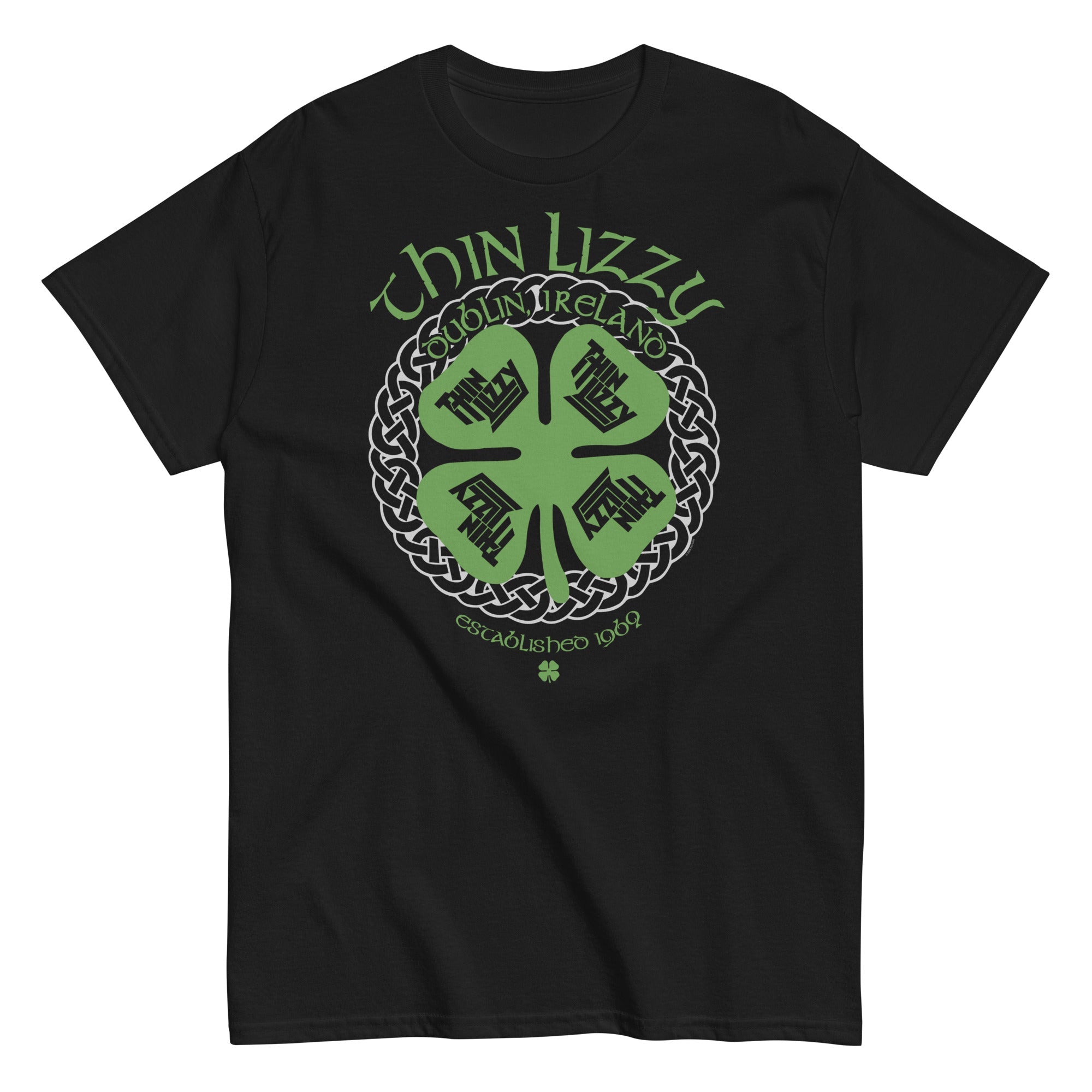 Thin Lizzy - Shamrock T-Shirt Hoodie, Sweatshirt | CiraTrend.com
