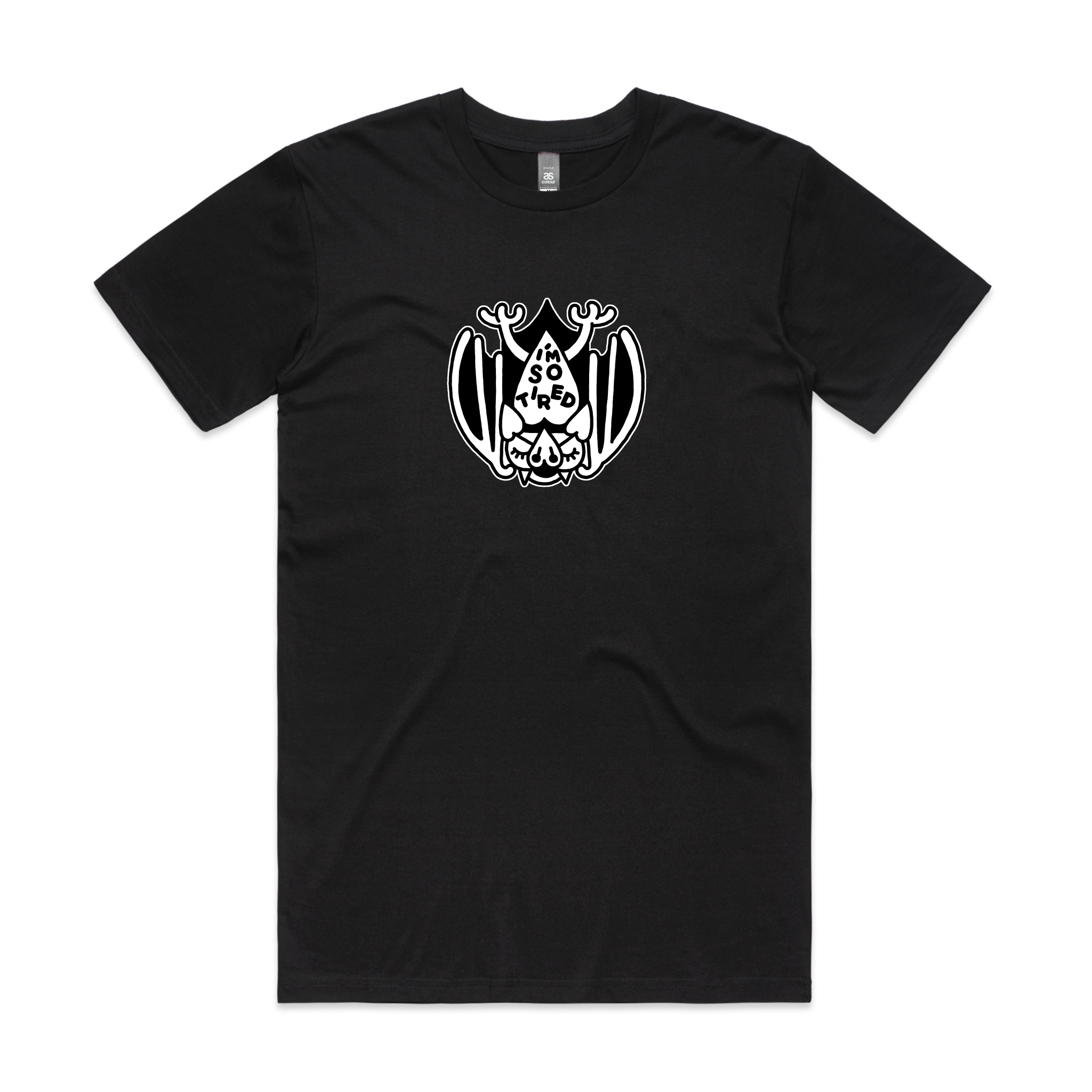 Tired Bat Tee Hoodie, Sweatshirt | CiraTrend.com (Image 2)