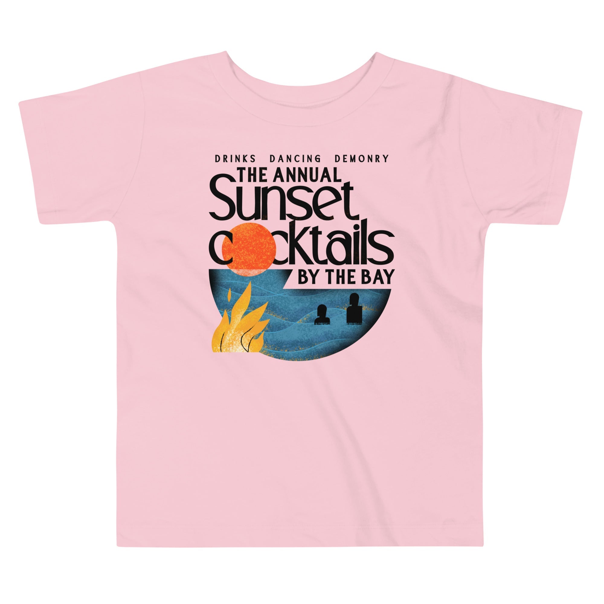 The Annual Sunset Cocktails By The Bay Kid's Toddler Tee
