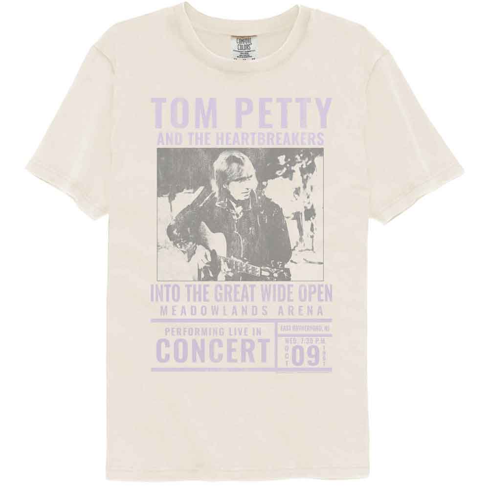 Tom Petty Into The Great Wide Open Comfort Colors T-Shirt Hoodie, Sweatshirt | CiraTrend.com