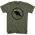 Train Crow & Crown In Circle Boyfriend Tee Hoodie, Sweatshirt | CiraTrend.com