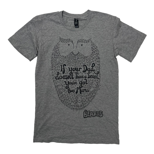 "Two Mums" Grey T-Shirt Hoodie, Sweatshirt | CiraTrend.com (Image 1)