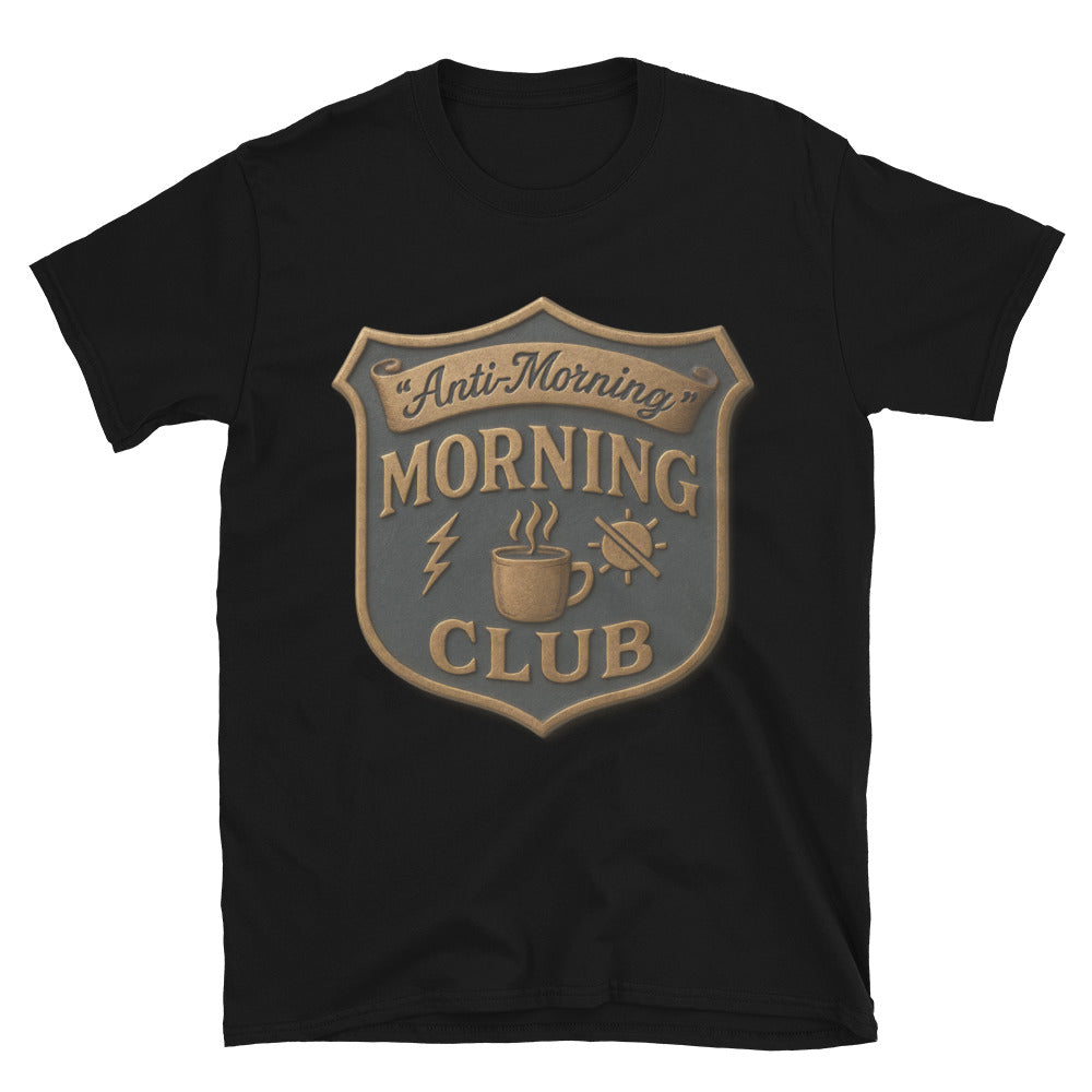 "Anti-Morning" Morning Club T-Shirt Hoodie, Sweatshirt | CiraTrend.com (Image 3)