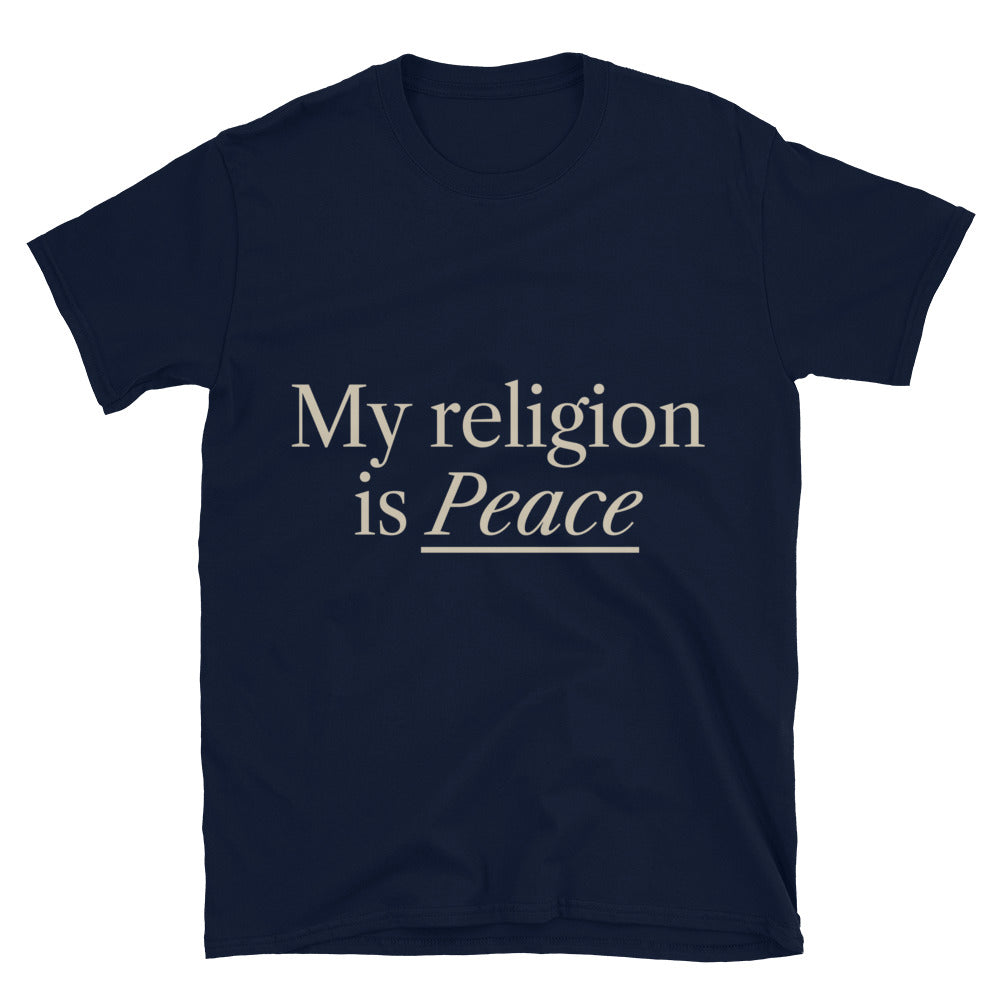 My Religion Is Peace T-Shirt Hoodie, Sweatshirt | CiraTrend.com (Image 5)