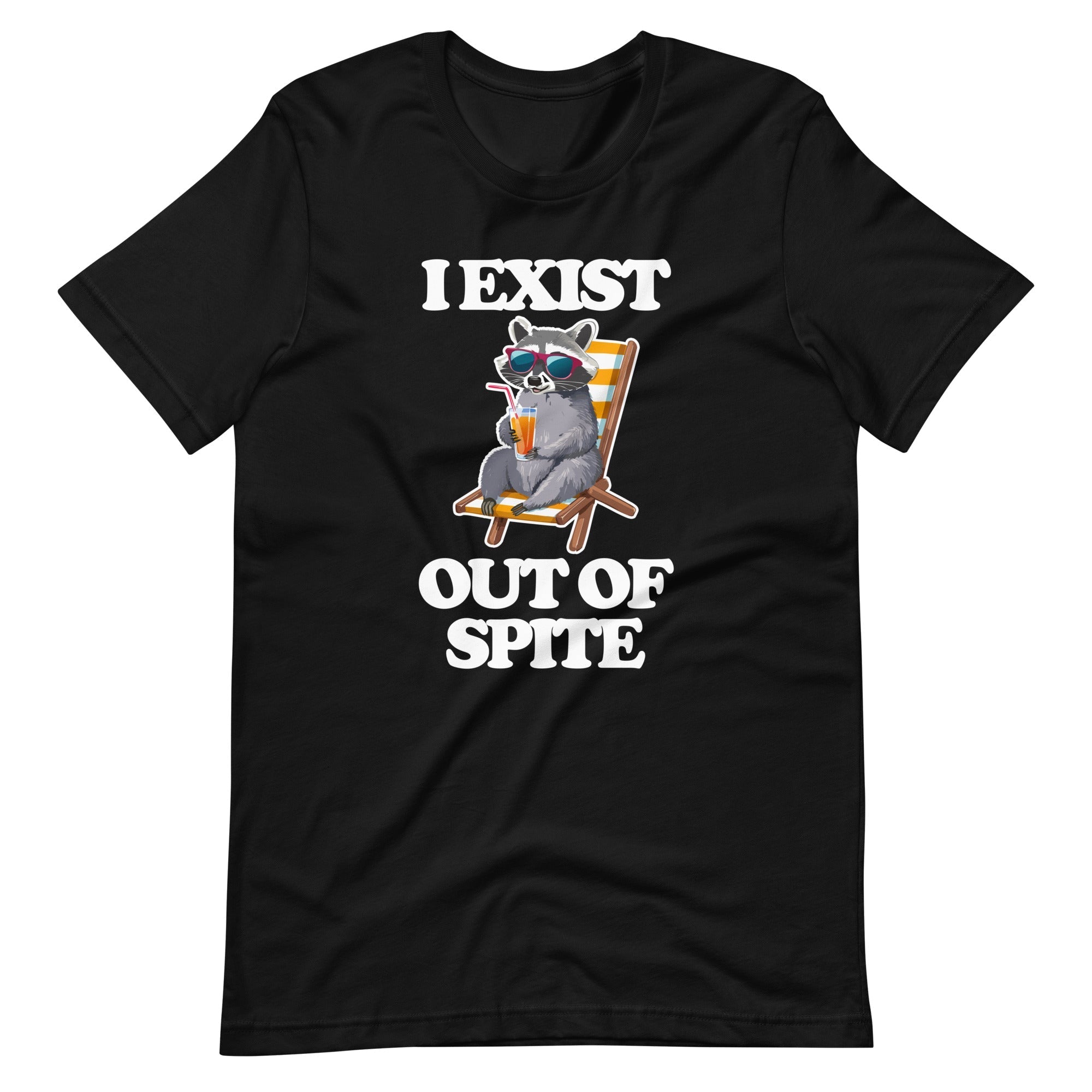 I Exist Out Of Spite (Raccoon) T-Shirt (Unisex) Hoodie, Sweatshirt | CiraTrend.com (Image 3)