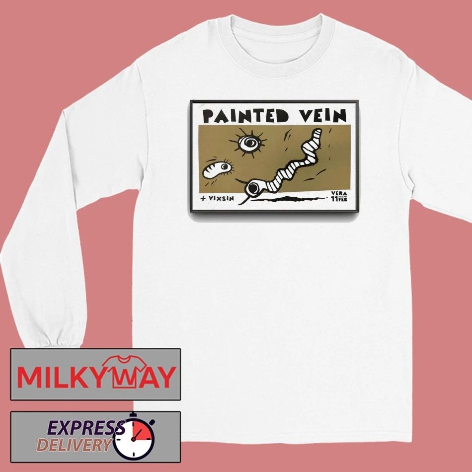 Painted Vein Feb 11 2026 Groningen Netherlands Poster shirt