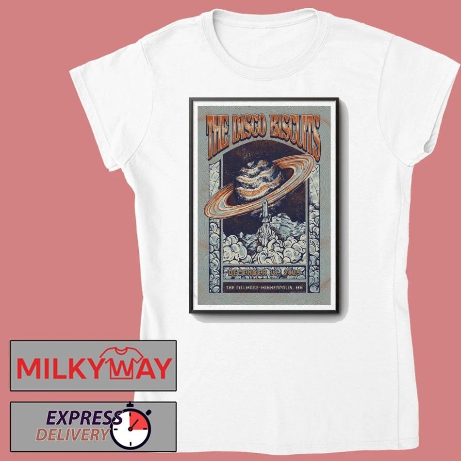 The Disco Biscuits Minneapolis, Minnesota Poster Dec 18 2025 shirt