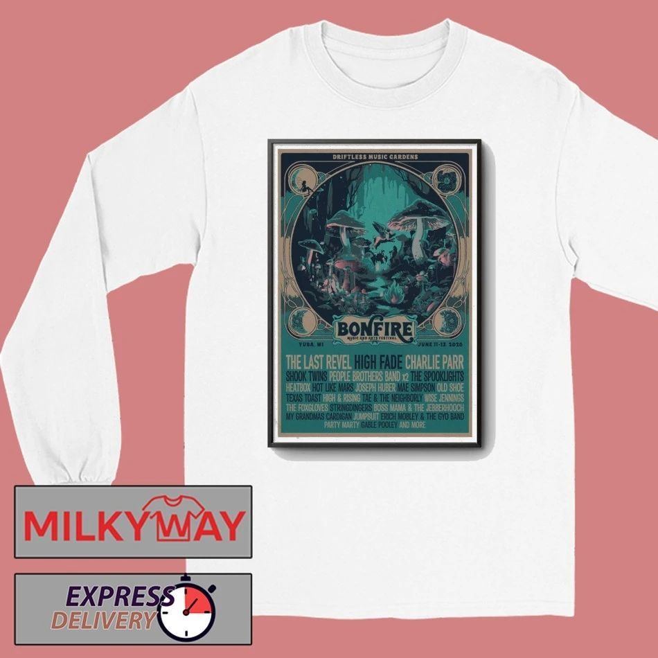 Bonfire June 11-13 2026Yaba, WI Poster shirt