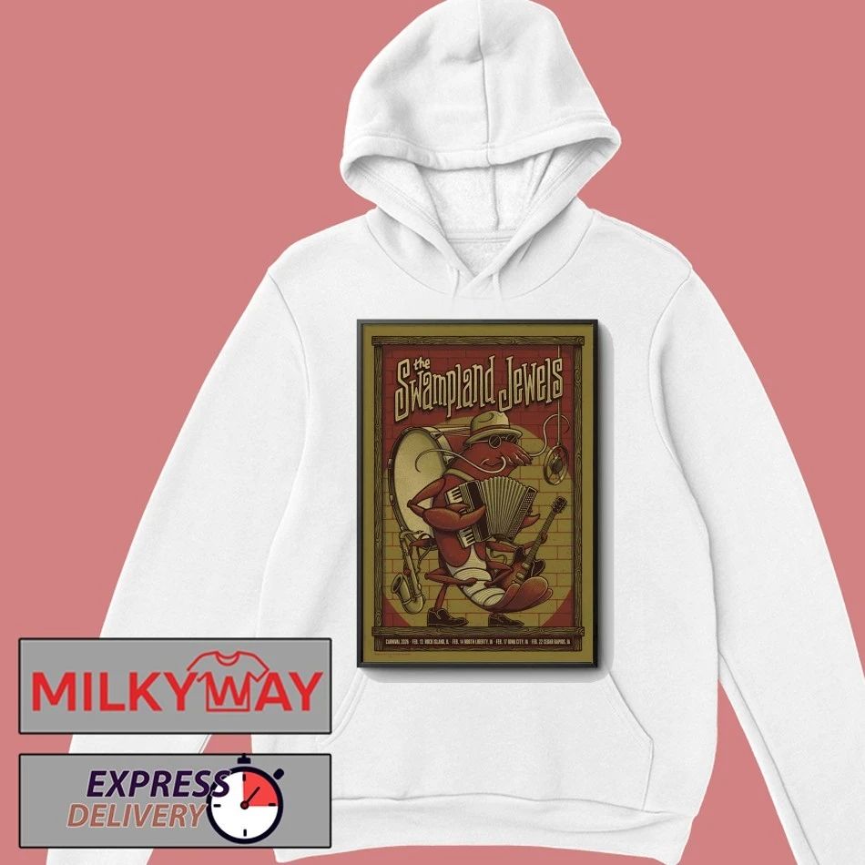 The Swampland Jewels Feb 14 2026 North Liberty IA Poster shirt