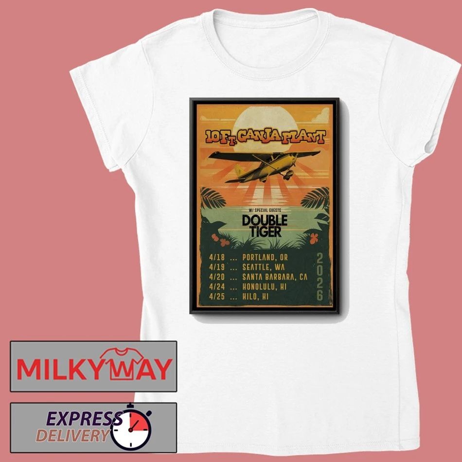 Poster 10 Ft Ganja Plant With Double Tiger Apr 2026 Tour shirt