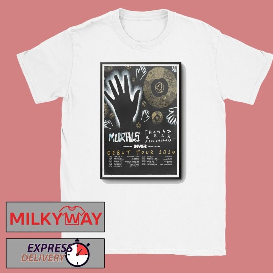 Murals Debut 2026 Shows Poster shirt