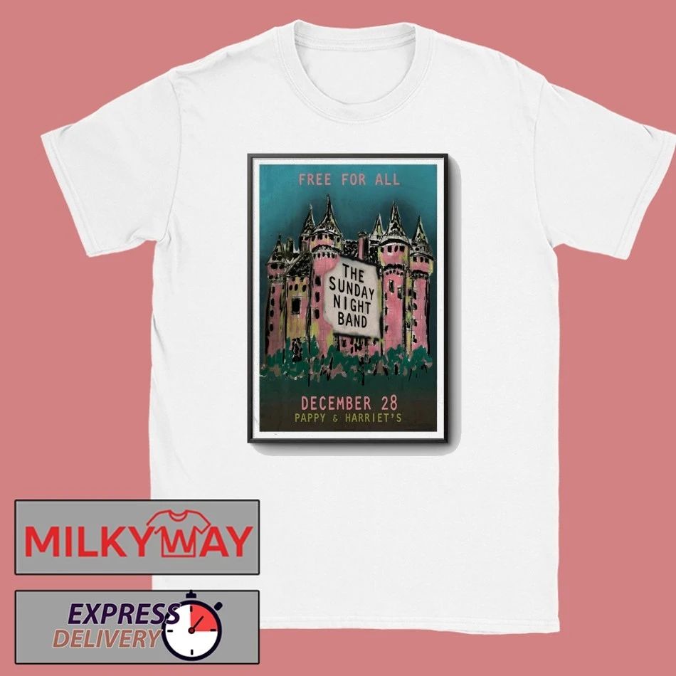 The Sunday Night Band Event Pioneertown CA On Dec 28 2025 Poster shirt
