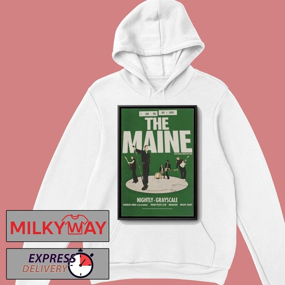 The Maine 2026 North American Tour Poster shirt