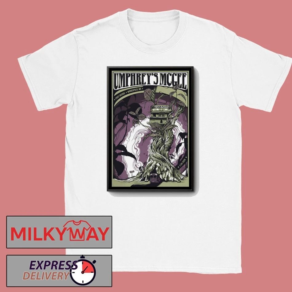 Umphrey’s McGee Jan 24 2026 In Minneapolis MN Poster shirt