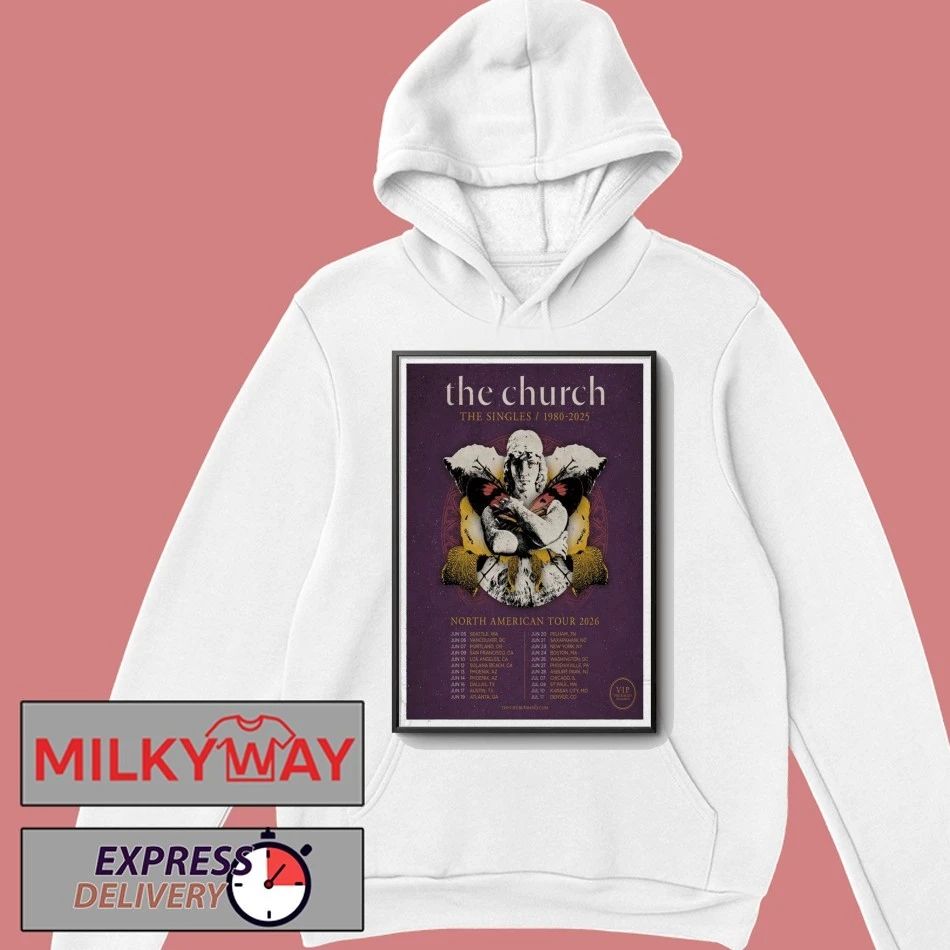 The Church North American Tour 2026 Poster shirt