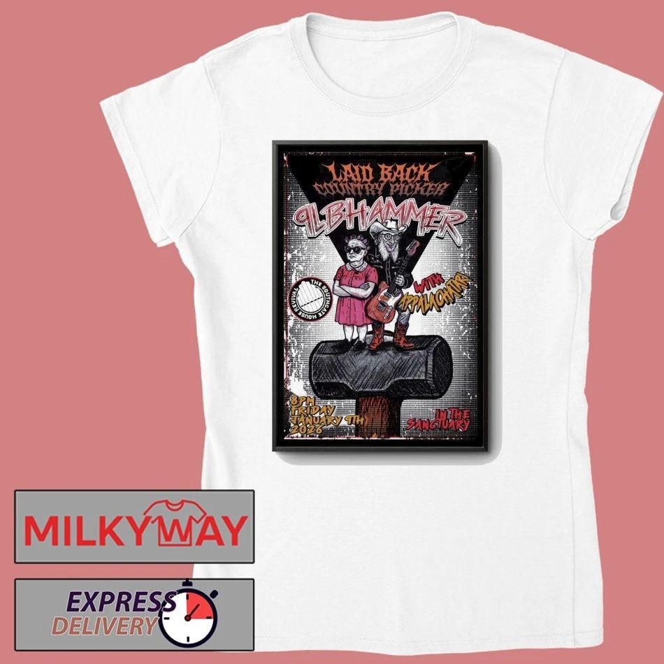 Laidback Countrypicker 1.9.2026 Newport KY Poster shirt