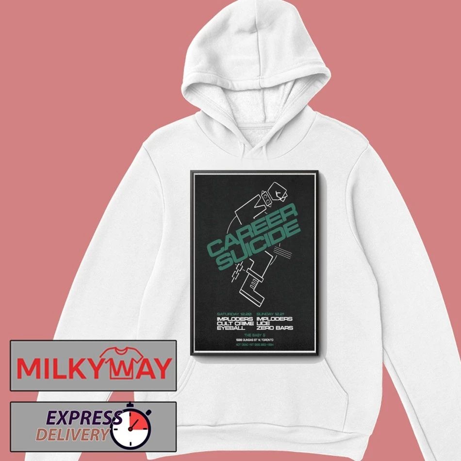 Career Suicide Dec 20-21 2025 Poster The Baby G shirt