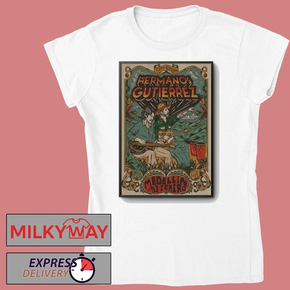 Hermanos Gutiérrez Jan 31 2026 In Medellín, Colombia Tour Poster shirt