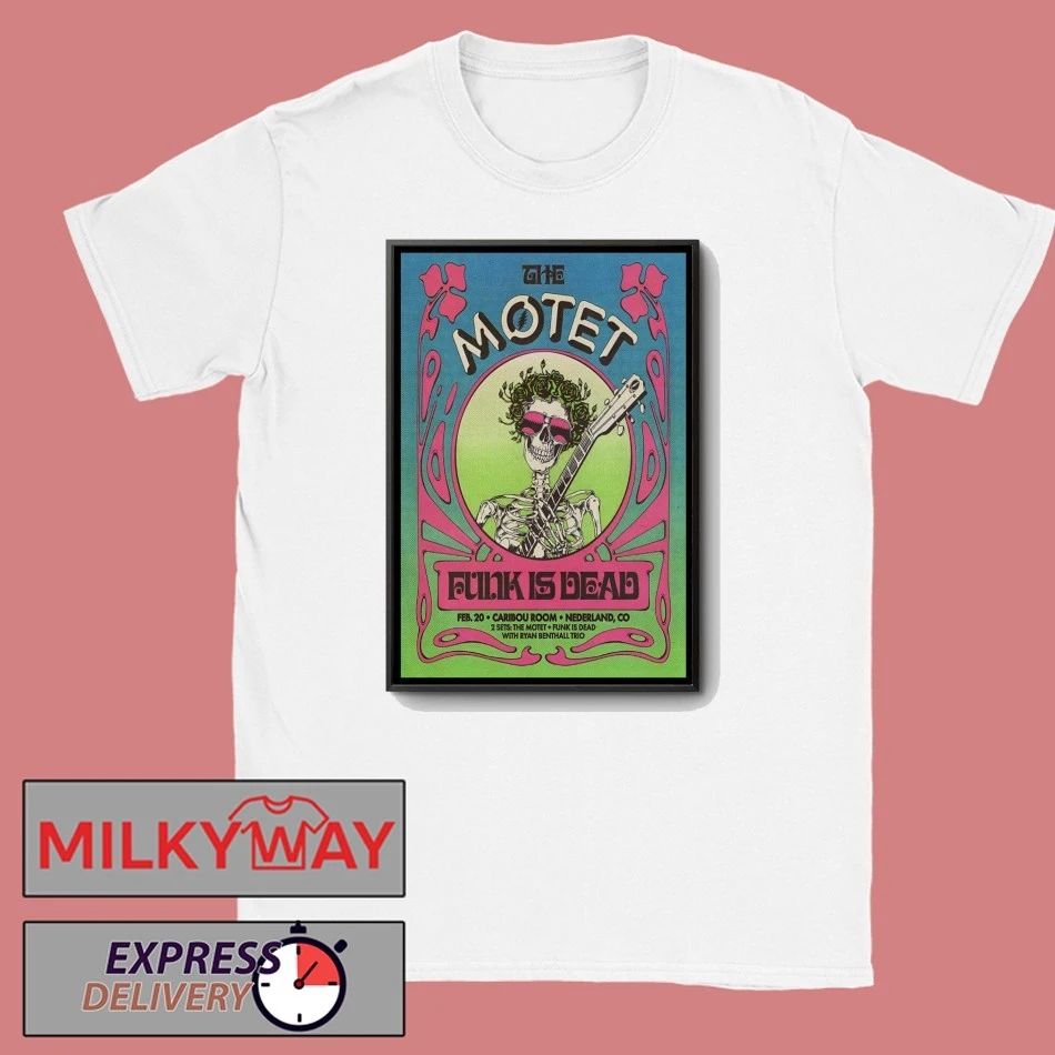 The Motet Nederland Tour On Feb 20 2026 Poster shirt