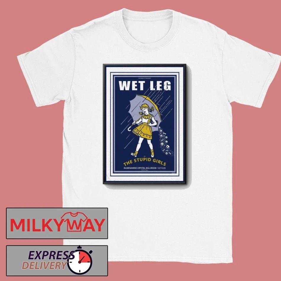 Wet Leg 12 11 2205 Portland OR Poster shirt