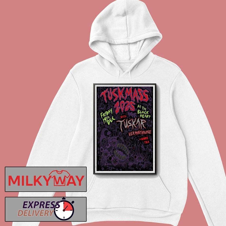 Poster Tuskar The Black Heart Dec 19 2025 shirt