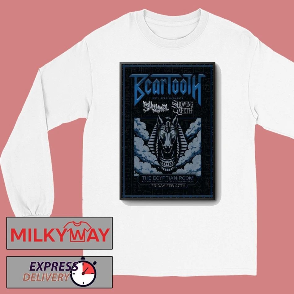 Beartooth Feb 27 2026 Old National Centre In Indianapolis IN Poster shirt