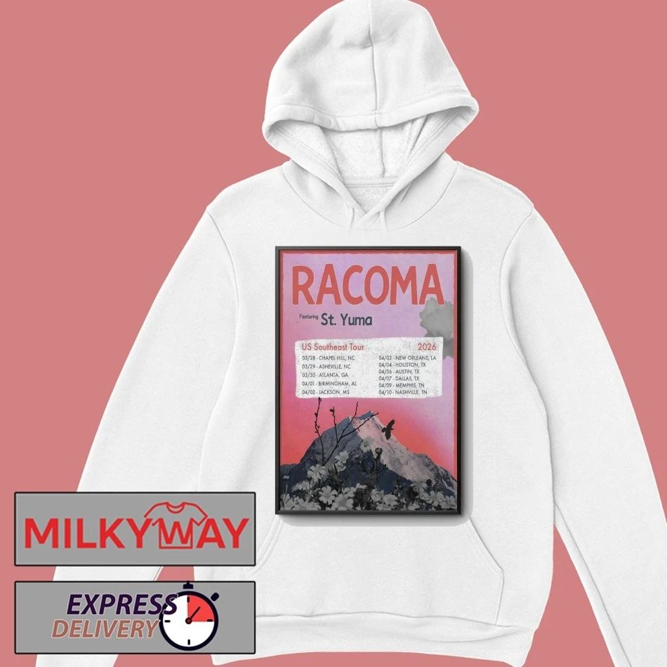 Racoma Ft ST. Yuma US Southeast 2026 Shows Poster shirt