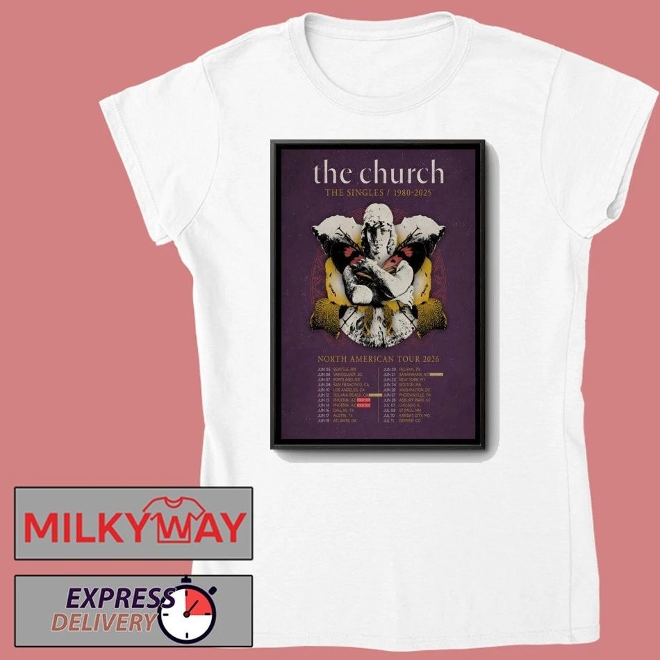 The Church North American 2026 Shows Poster shirt