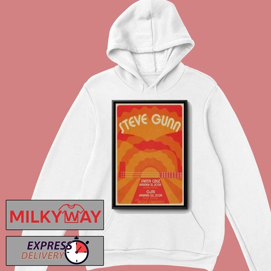 Steve Gunn California 2026 Tour Poster shirt