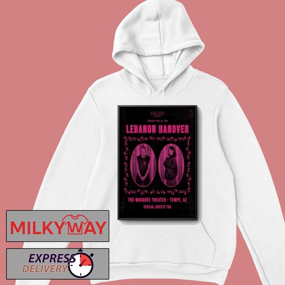 Lebanon Hanover 4.30.2026 Tempe AZ Poster shirt