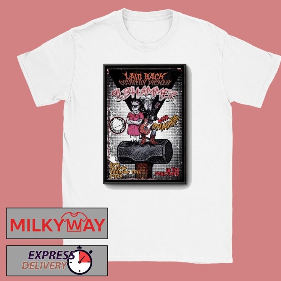 Laidback Countrypicker 1.9.2026 Newport KY Poster shirt