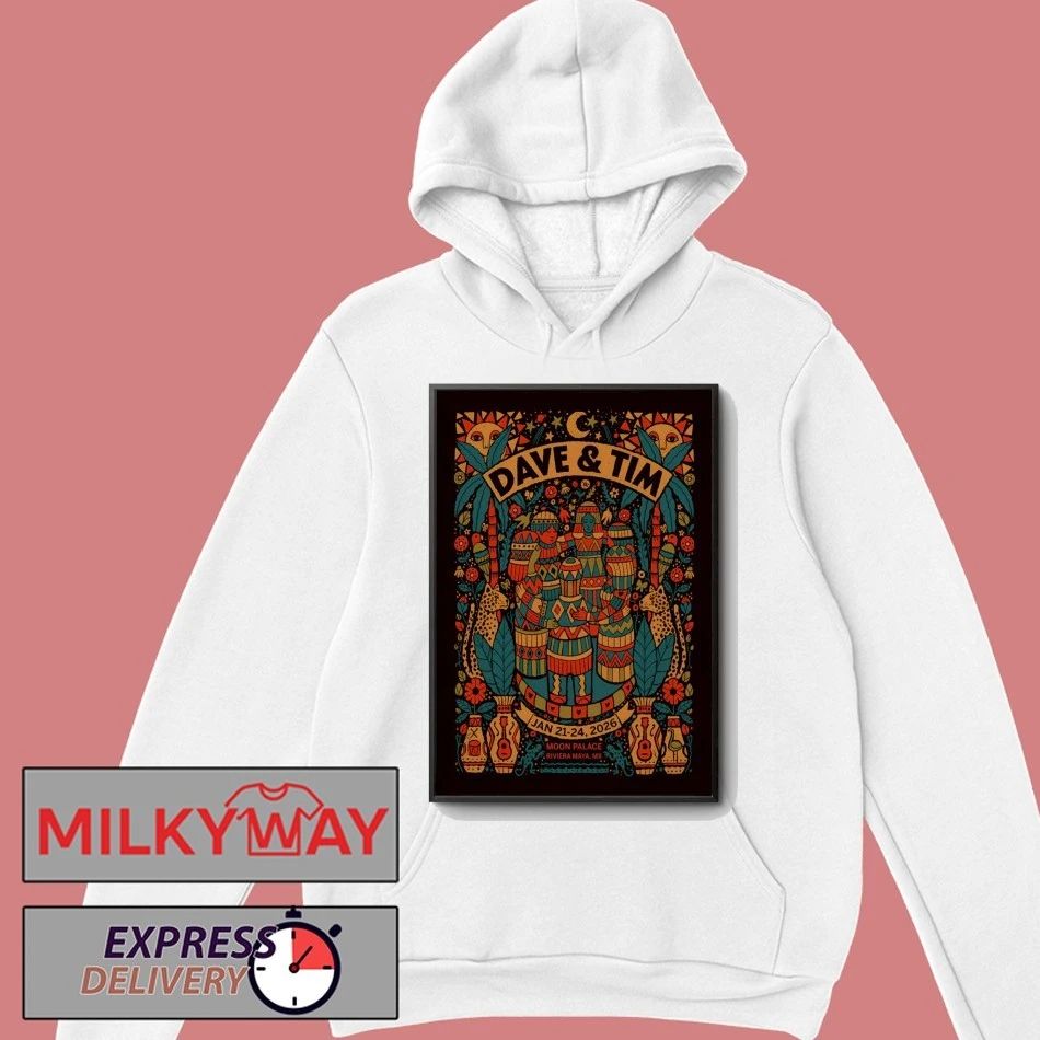 Dave Matthews And Tim Reynolds Mexico Event Jan 22 2026 Poster shirt