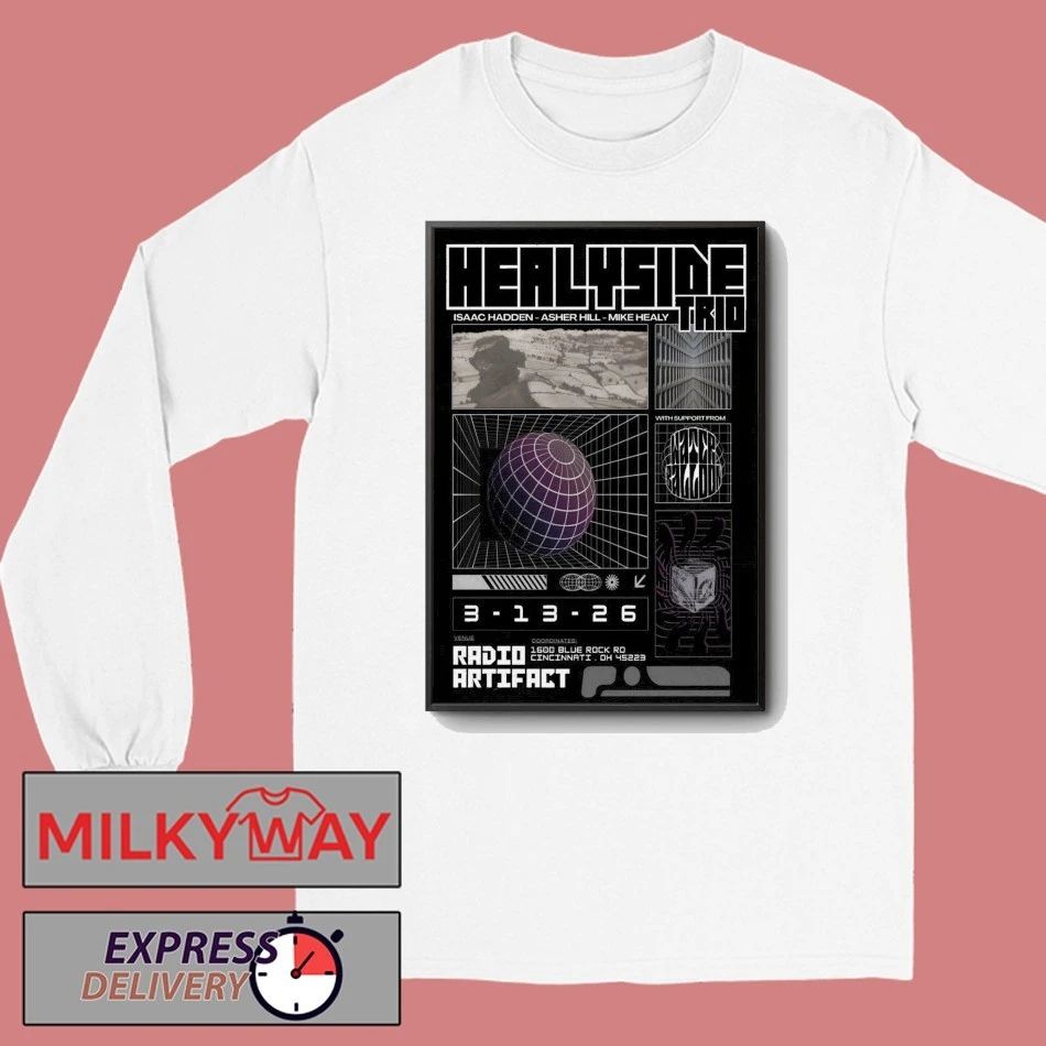 Healyside Trio Cincinnati Event Mar 13 2026 Poster shirt