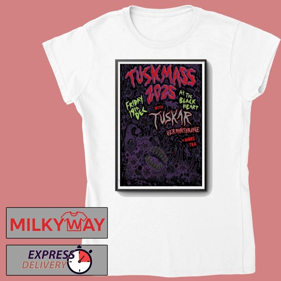 Poster Tuskar The Black Heart Dec 19 2025 shirt