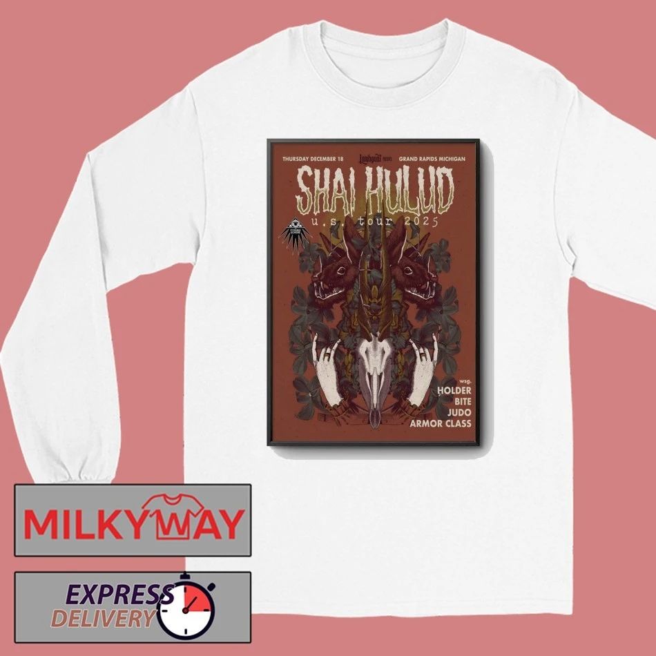 Shai Hulud Dec 18 2025 The Pyramid Scheme In Grand Rapids MI Poster shirt