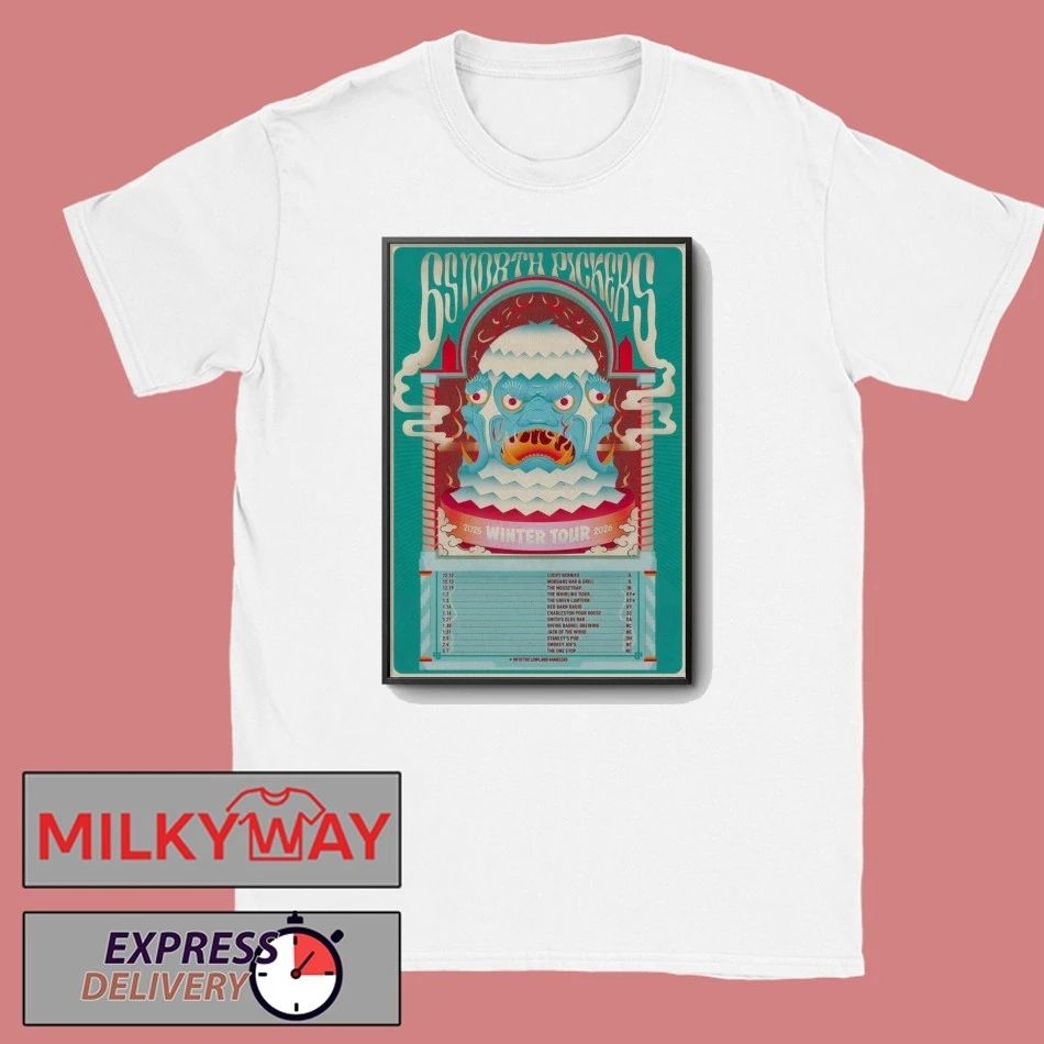 65 North Pickers Winter Tour 2025-2026 Poster shirt