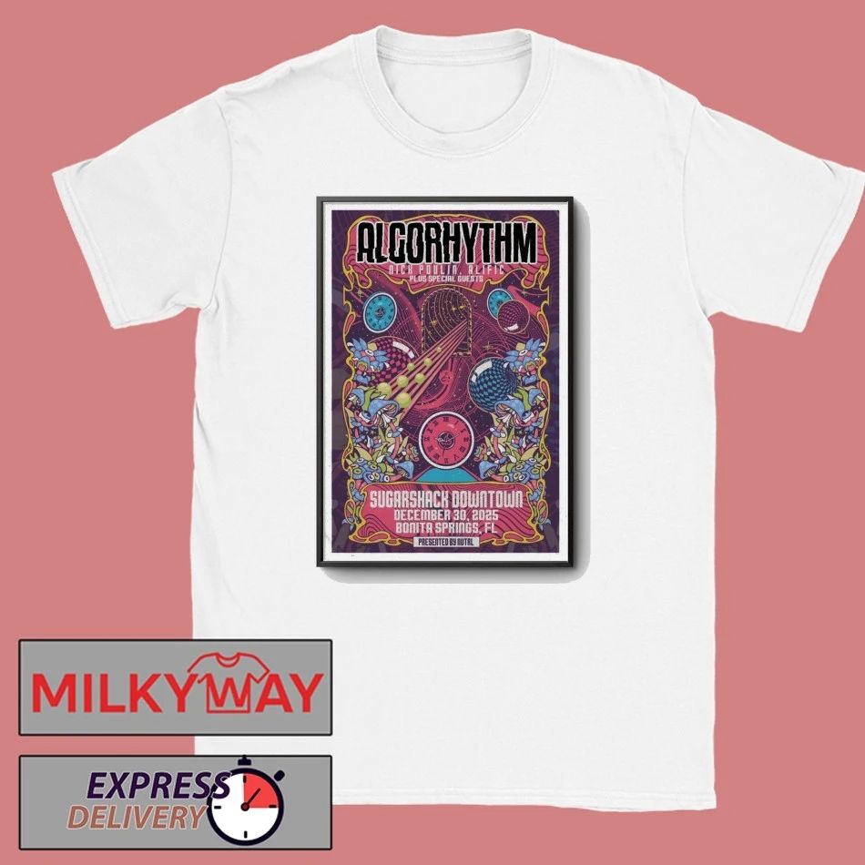 Algorhythm Poster Bonita Spring, FL Dec 30 2025 shirt
