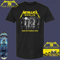 Metallica M72 Berlin, Germany 2026 Band Members World Tour T-Shirt