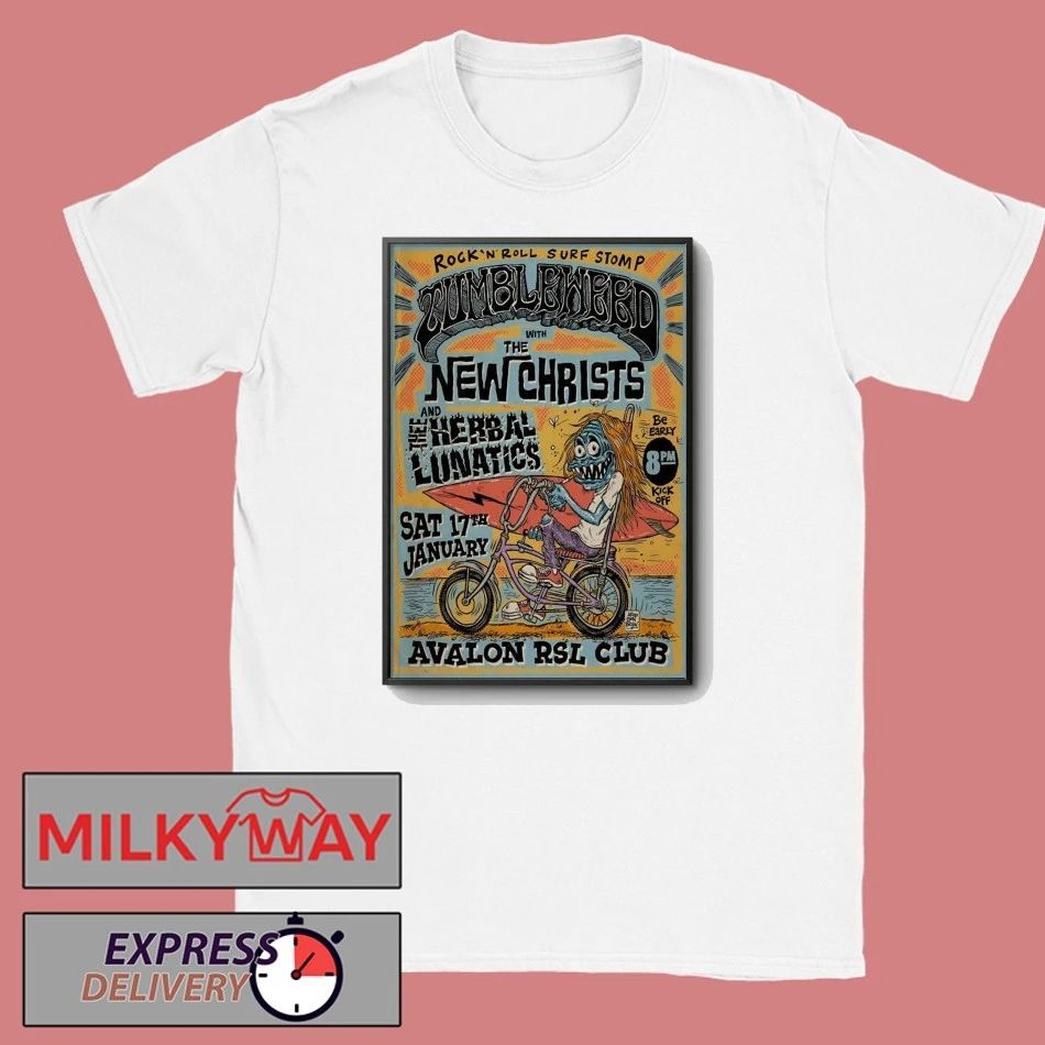 Tumbleweed Avalon Beach NSW Jan 17 2026 Poster shirt