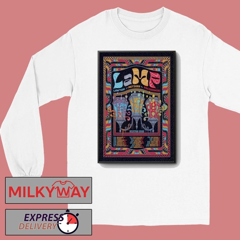 Lamp Tour Winter 2026 Poster shirt