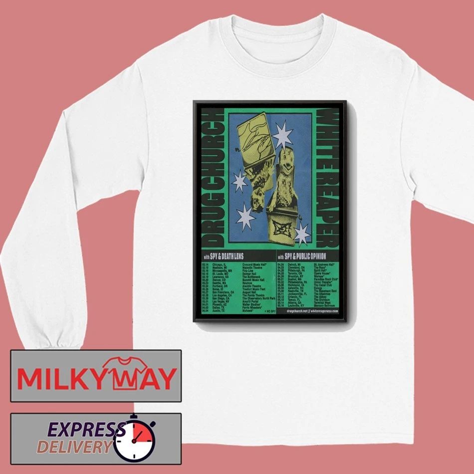 Drug Church Spring 26 Tour Poster shirt