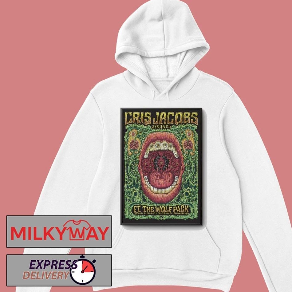 Cris Jacobs And Friends Event Baltimore MD On Feb 21 2026 Poster shirt
