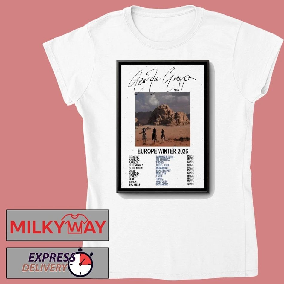 Geordie Greep EU 2026 Winter Tour Poster shirt