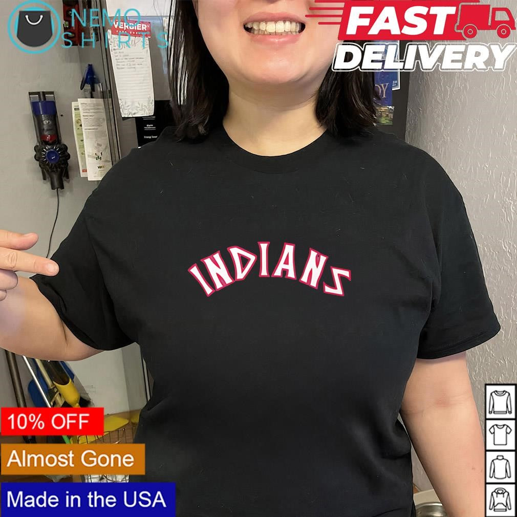 Cleveland Indians pullover jersey logo shirt