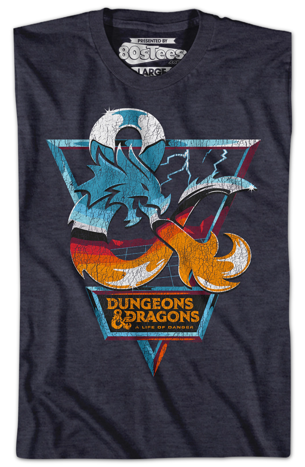 Retro Logo Dungeons & Dragons T-Shirt Hoodie, Sweatshirt | CiraTrend.com (Image 2)