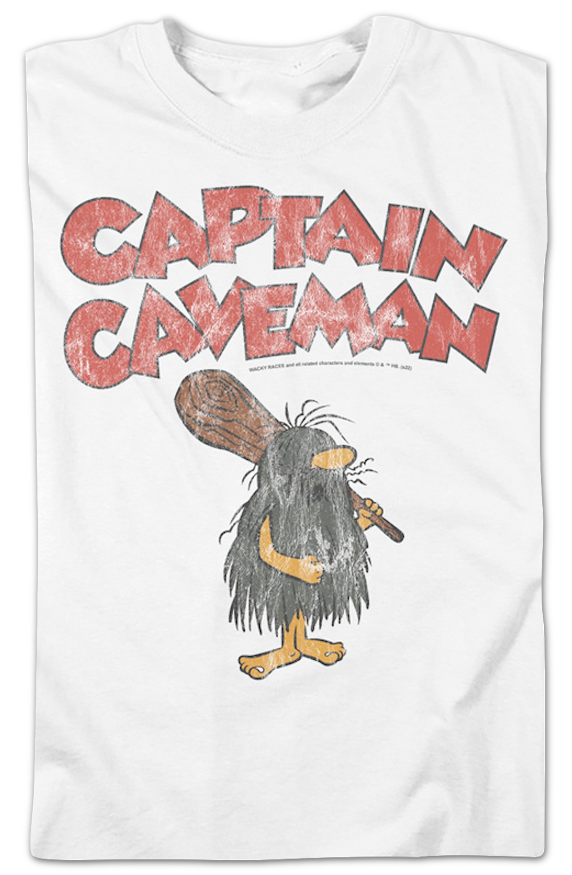 Vintage White Captain Caveman T-Shirt Hoodie, Sweatshirt | CiraTrend.com (Image 2)