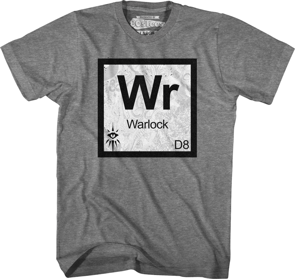 Warlock Element Symbol Dungeons & Dragons T-Shirt Hoodie, Sweatshirt | CiraTrend.com (Image 1)